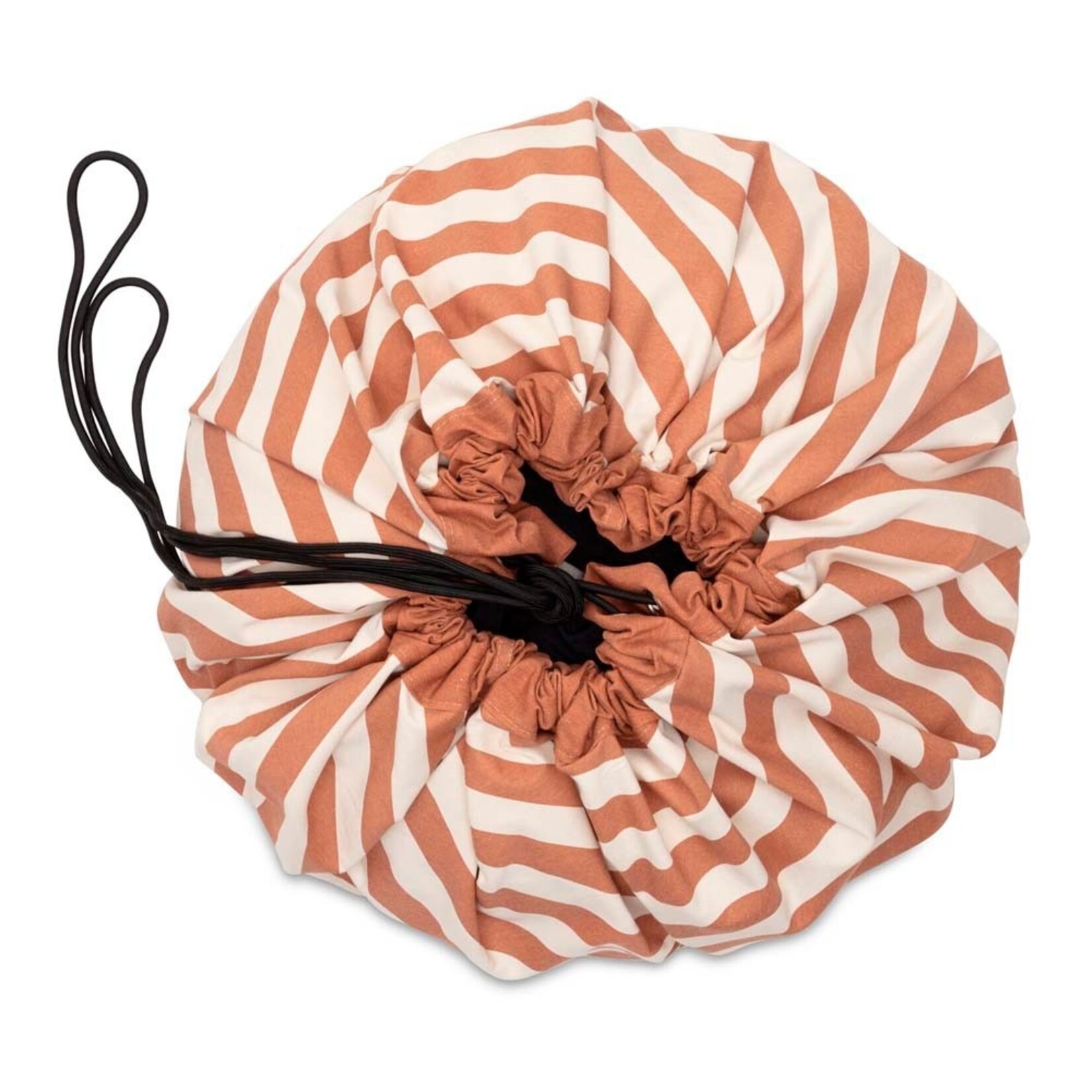 Play & Go Play & Go - Speeltapijt/Opbergzak Stripes Brown - 140 cm