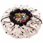 Play & Go Play & Go - Speeltapijt/Opbergzak Space_ glow in the dark - 140 cm