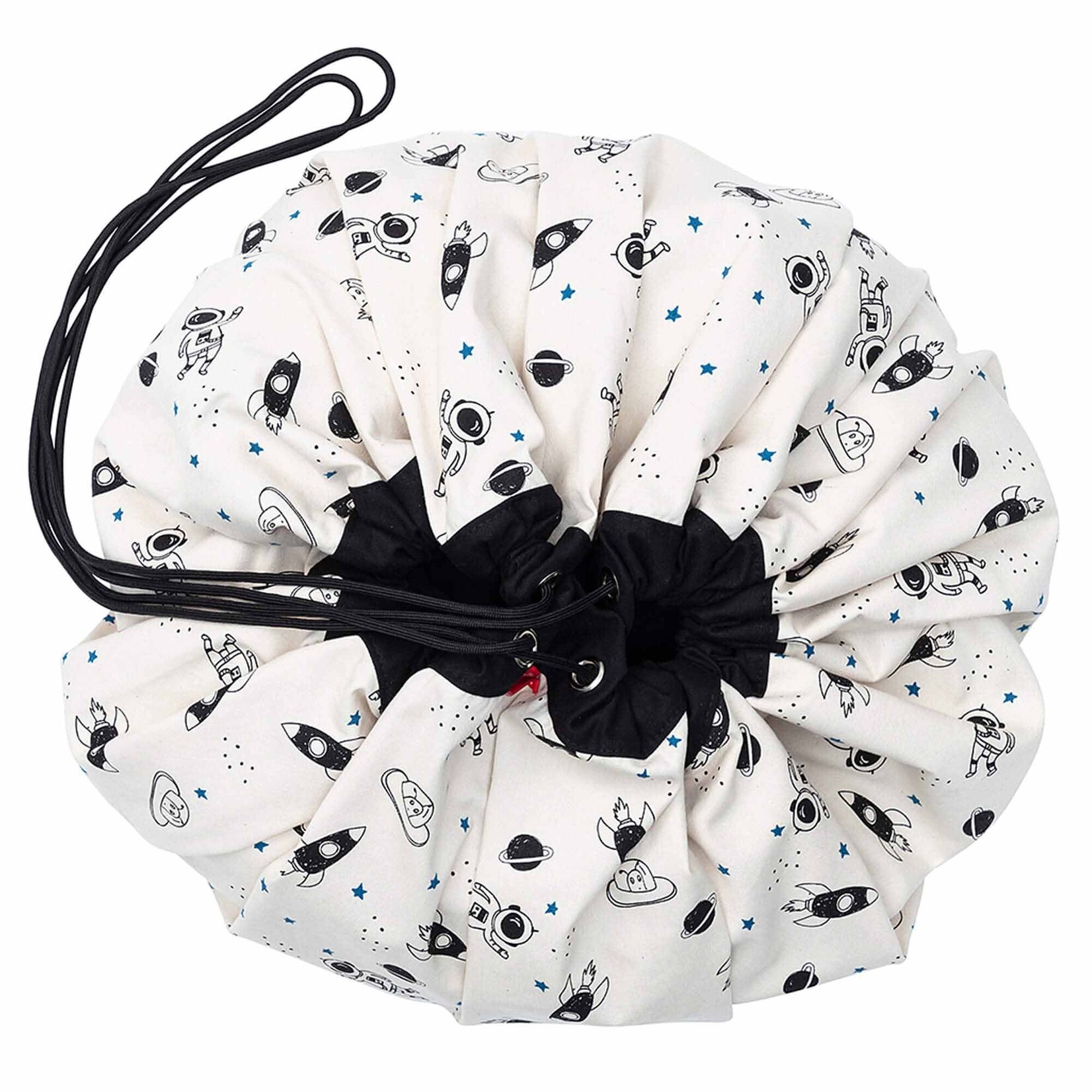 Play & Go Play & Go - Speeltapijt/Opbergzak Space_ glow in the dark - 140 cm