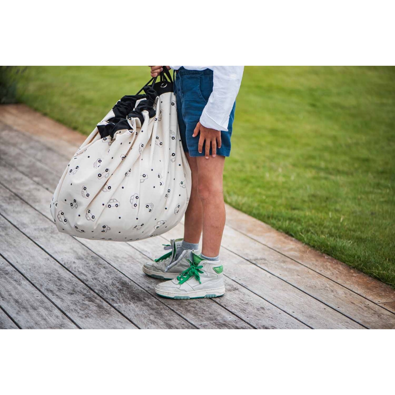 Play & Go Play & Go - Speeltapijt/Opbergzak Playville - 140 cm