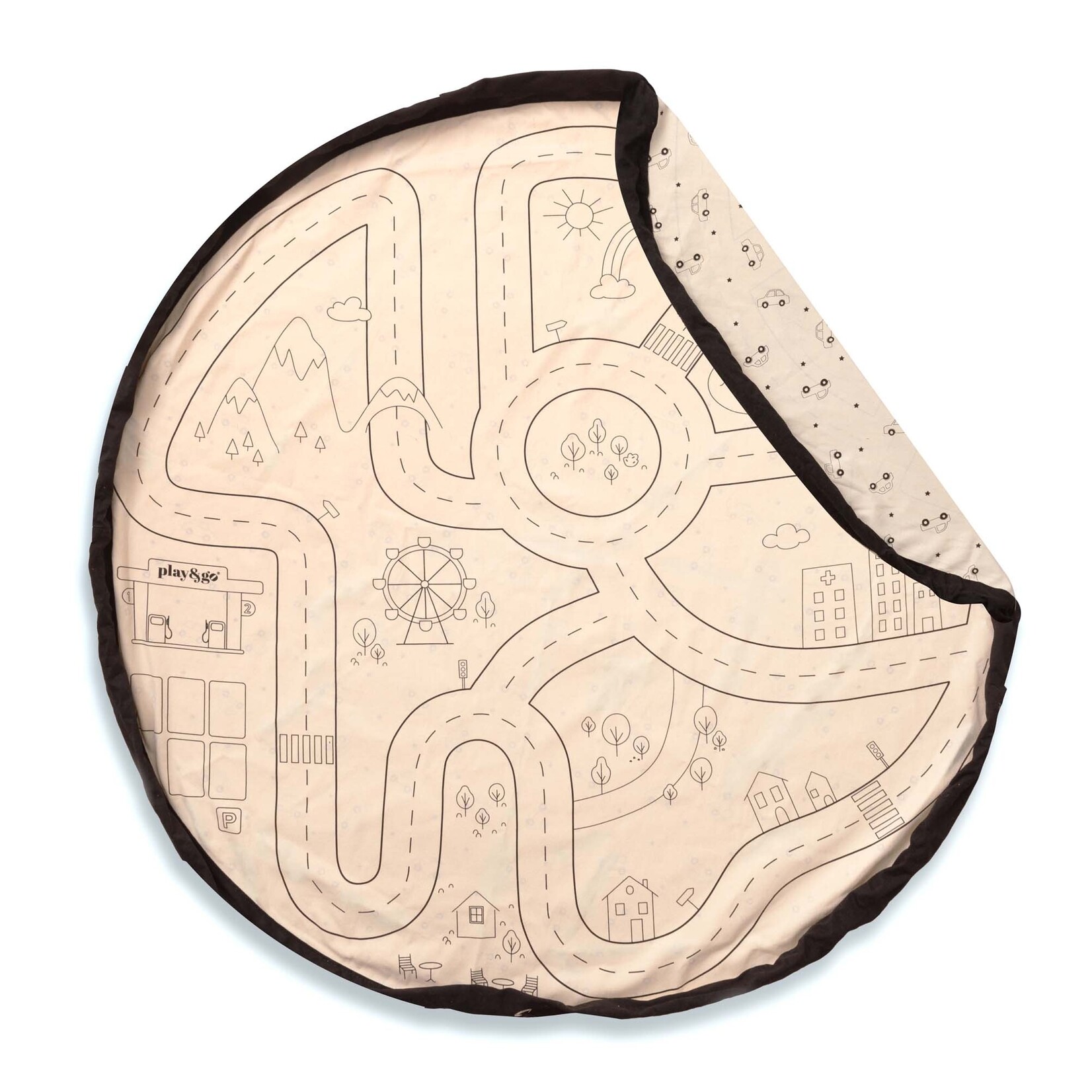 Play & Go Play & Go - Speeltapijt/Opbergzak Playville - 140 cm