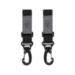 Lassig Lassig - CAS Stroller Hooks black 2 pack