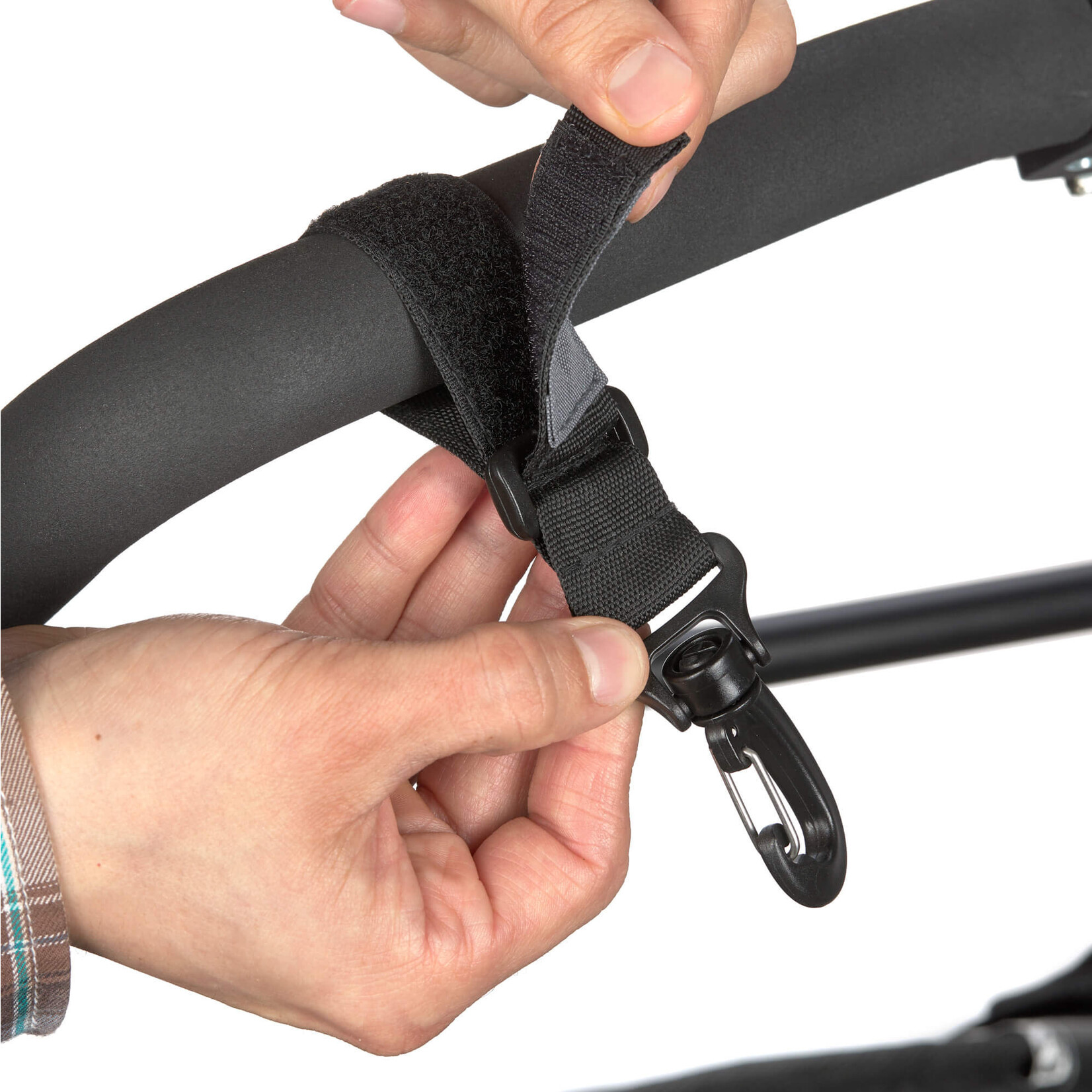 Lassig Lassig - CAS Stroller Hooks black 2 pack