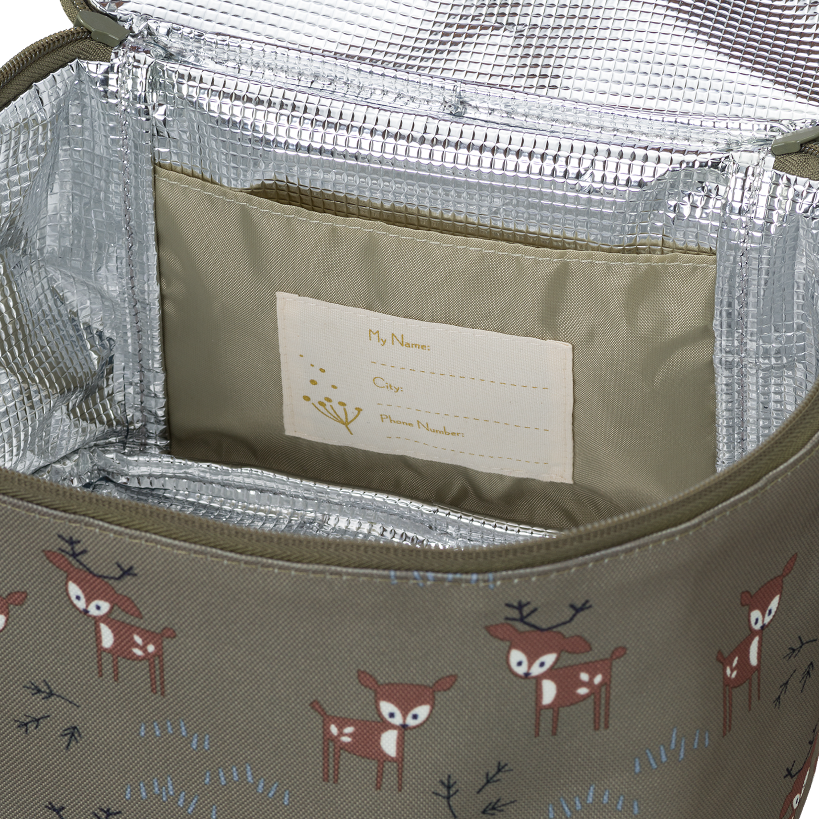 Fresk Fresk - Koeltas large Deer olive