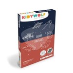 KIDYWOLF KIDYWOLF - Navullingen voor KIDYDRAW-MINI - "dinosaurs" en "galaxy"