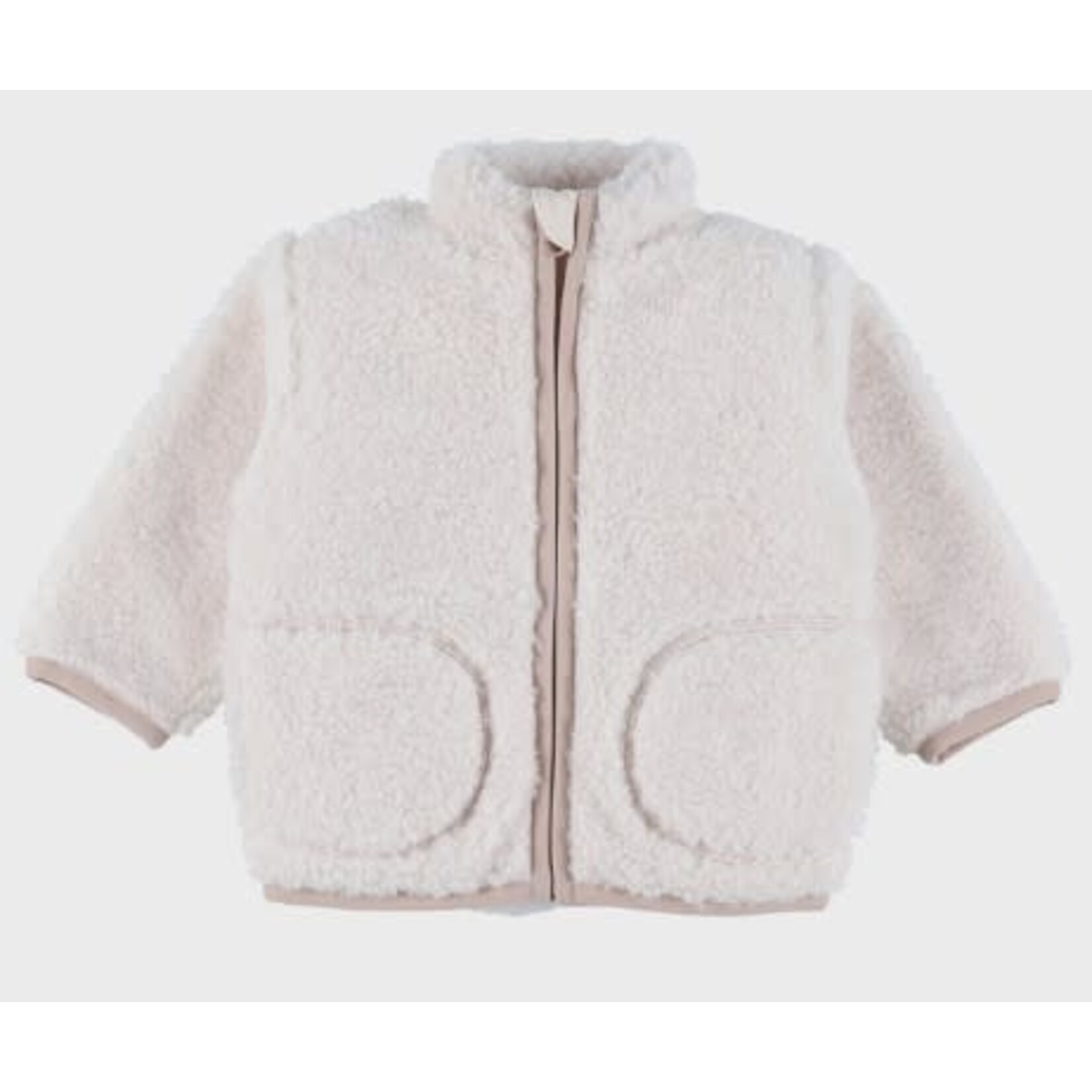 Noukie's Noukie's - Ecru teddy jasje