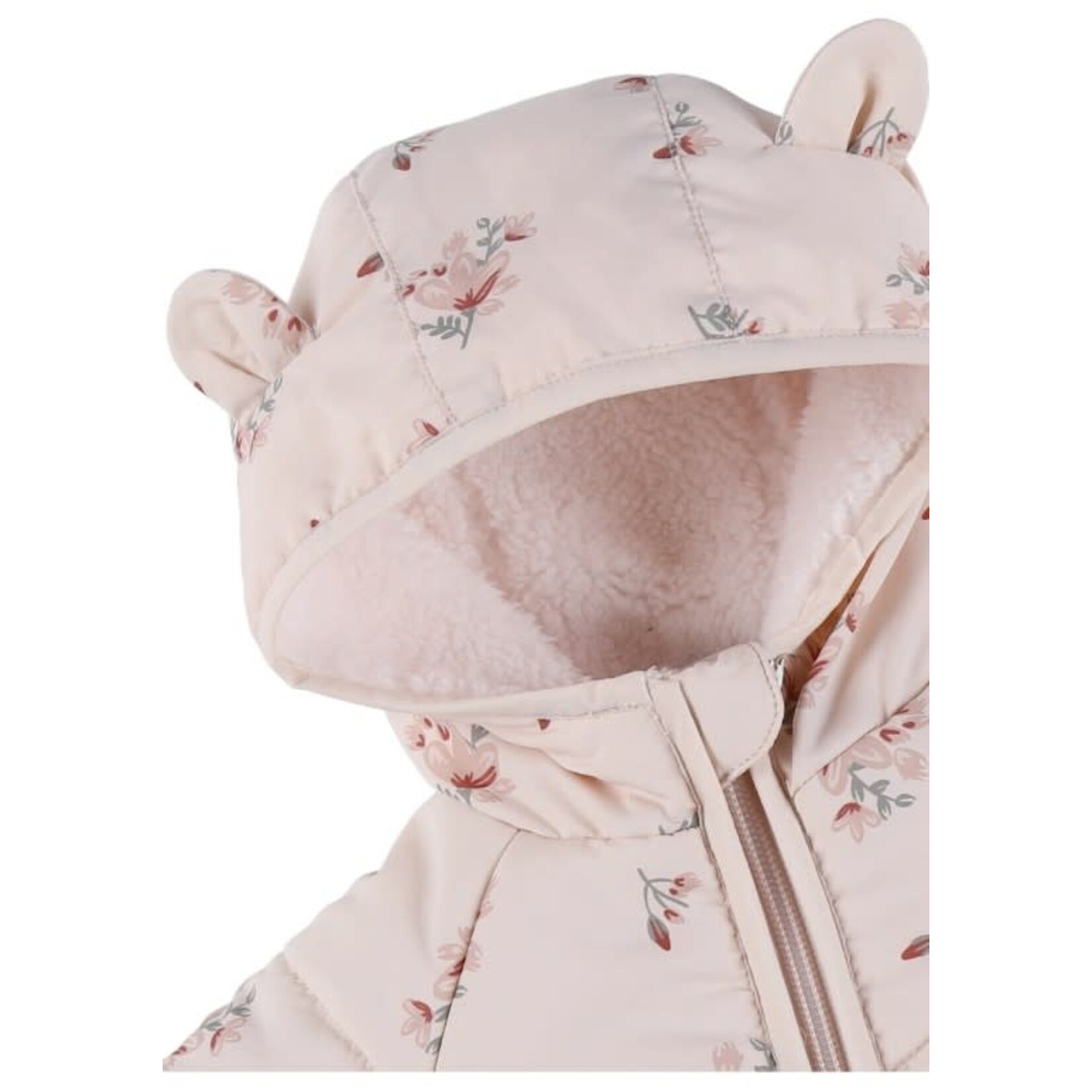 Noukie's Noukie's - Roze waterafstotend jasje in Groloudoux® en sherpa