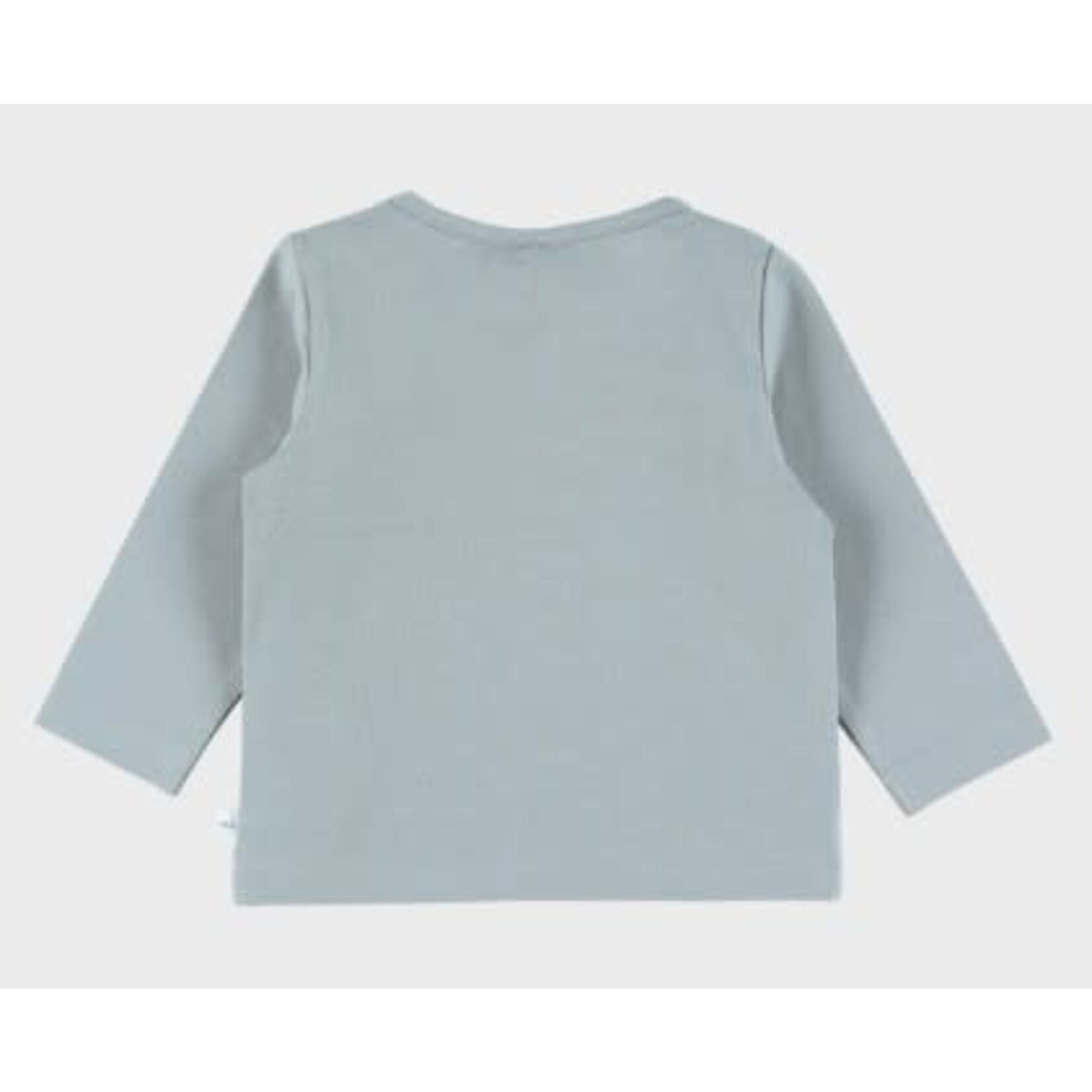 Noukie's Noukie's - Groen jersey T-shirt met lange mouwen en tijgerprint