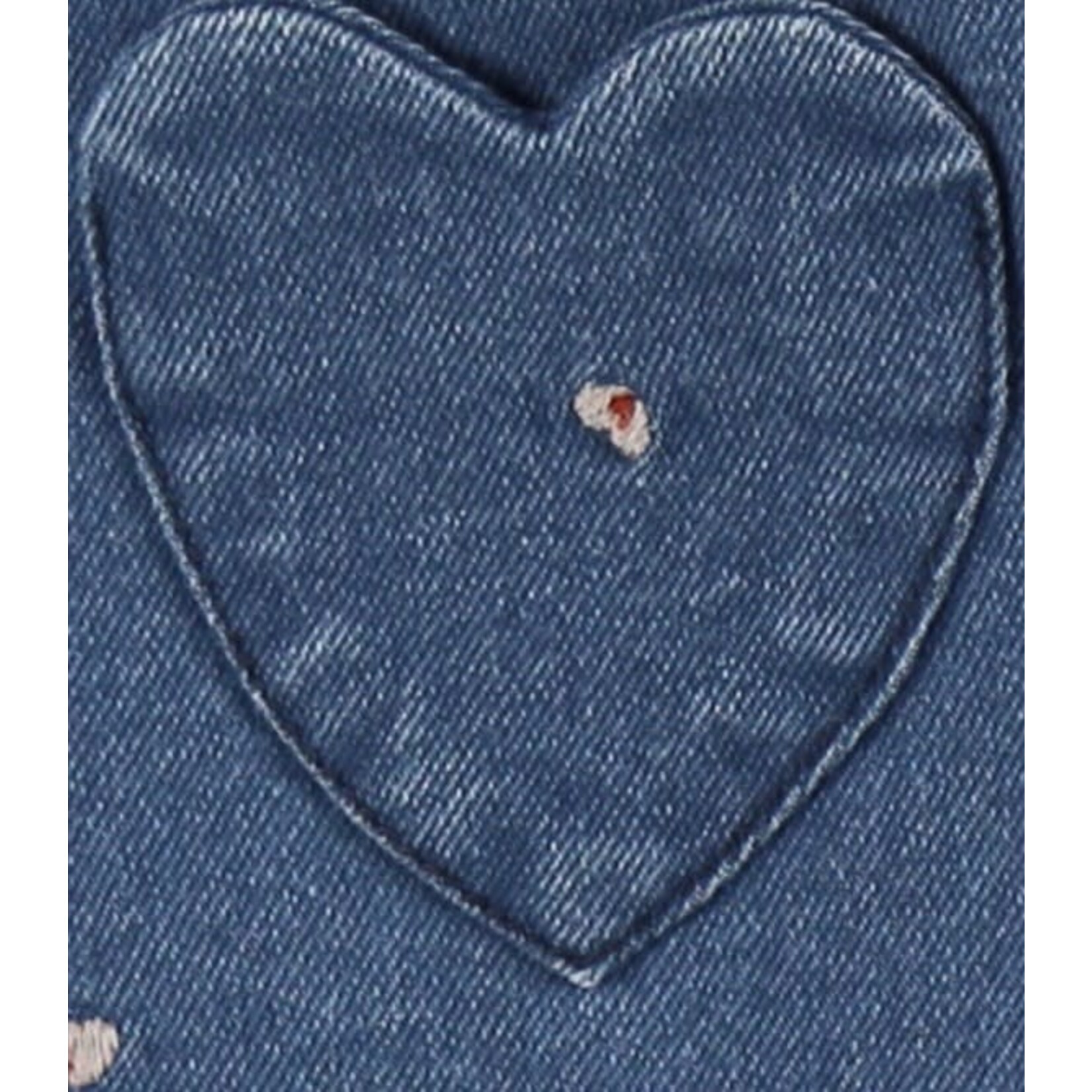 Noukie's Noukie's - Jeansbroek geborduurd, Flower power