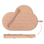 Baby on the move Baby on the Move - Yummy Clean Set - Afdruipmat en borstel - Blush
