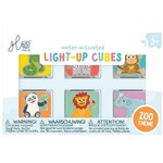 Glopals Glopals - LightUp Cubes (6 stuks) - Zoo