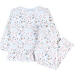 Noukie's Noukie's - 2-delige pyjama met bloemetjes, uit fluweel
