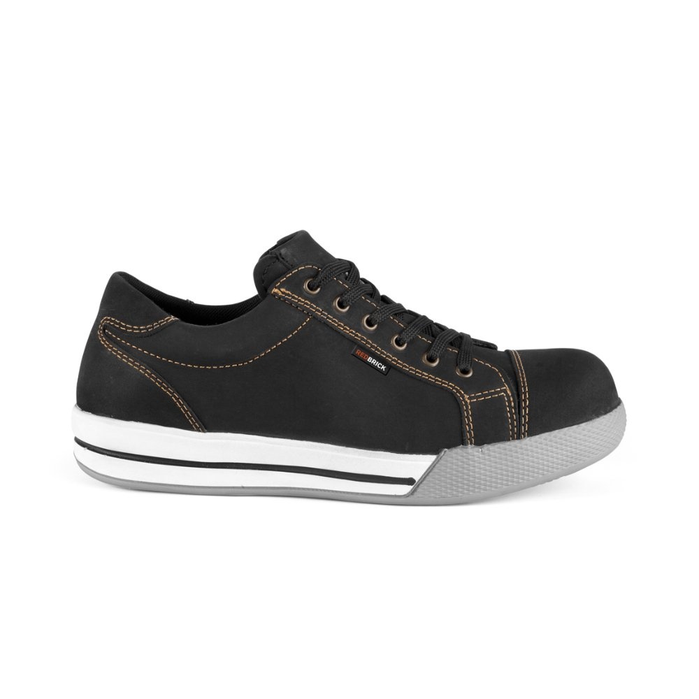 Redbrick Bronze S3 ESD Laag Zwart Werkschoen