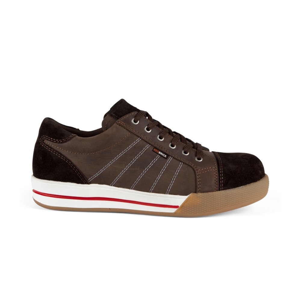 Redbrick Emerald S3 ESD Laag Bruin Werkschoen