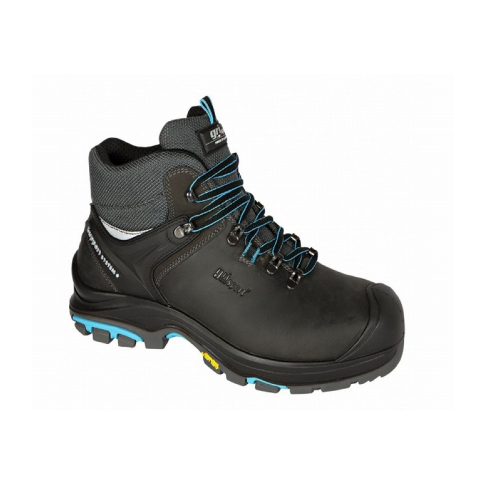 Grisport STS Helios S3 ESD Hoog Zwart Werkschoen