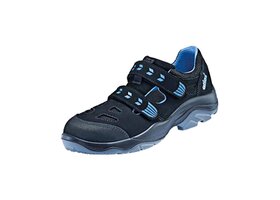 Atlas Ergo-Med 360 S1 ESD  Blueline Laag Zwart Werkschoen