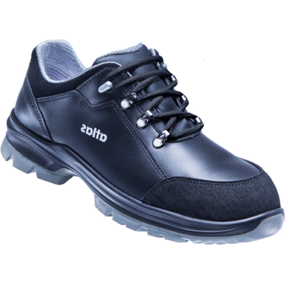 ATLAS Ergo-Med 465 S3 W.14 Scarpe Basse Sicurezza Uomo - Taglia 47, Antinfortunistiche Nero, Originali Tedesche - 2