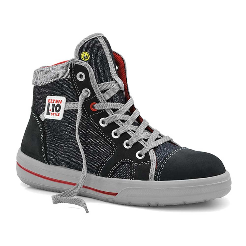 Elten Sensation S2 Hoog Grijs Werkschoen
