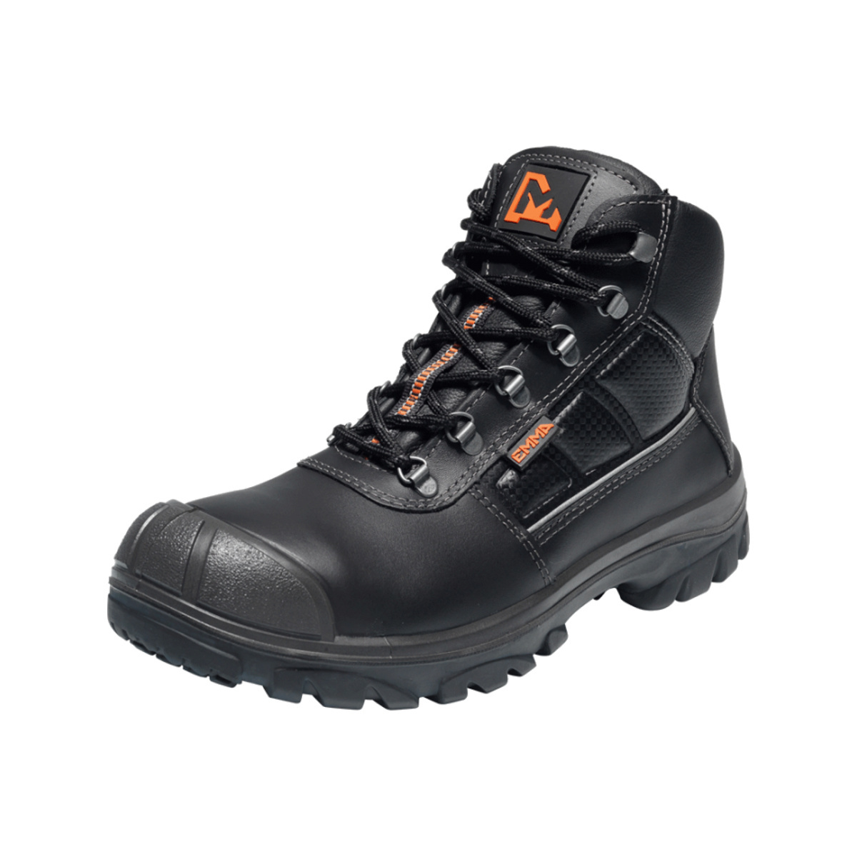 Emma Maverick/Bryce S3 Hoog Zwart/Grijs Werkschoen