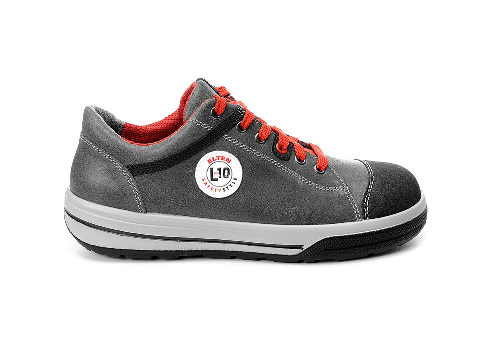 Elten Vintage Pirate S3 ESD Laag Grijs Werkschoen