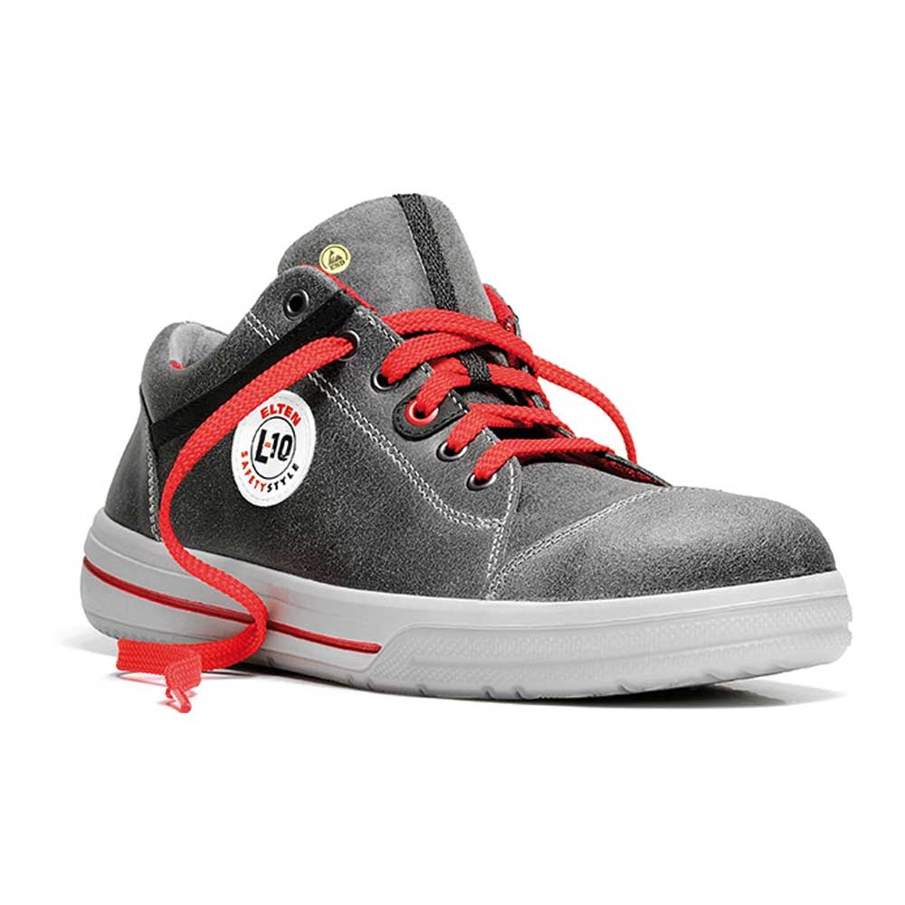 Elten Vintage Pirate S3 ESD Laag Grijs Werkschoen