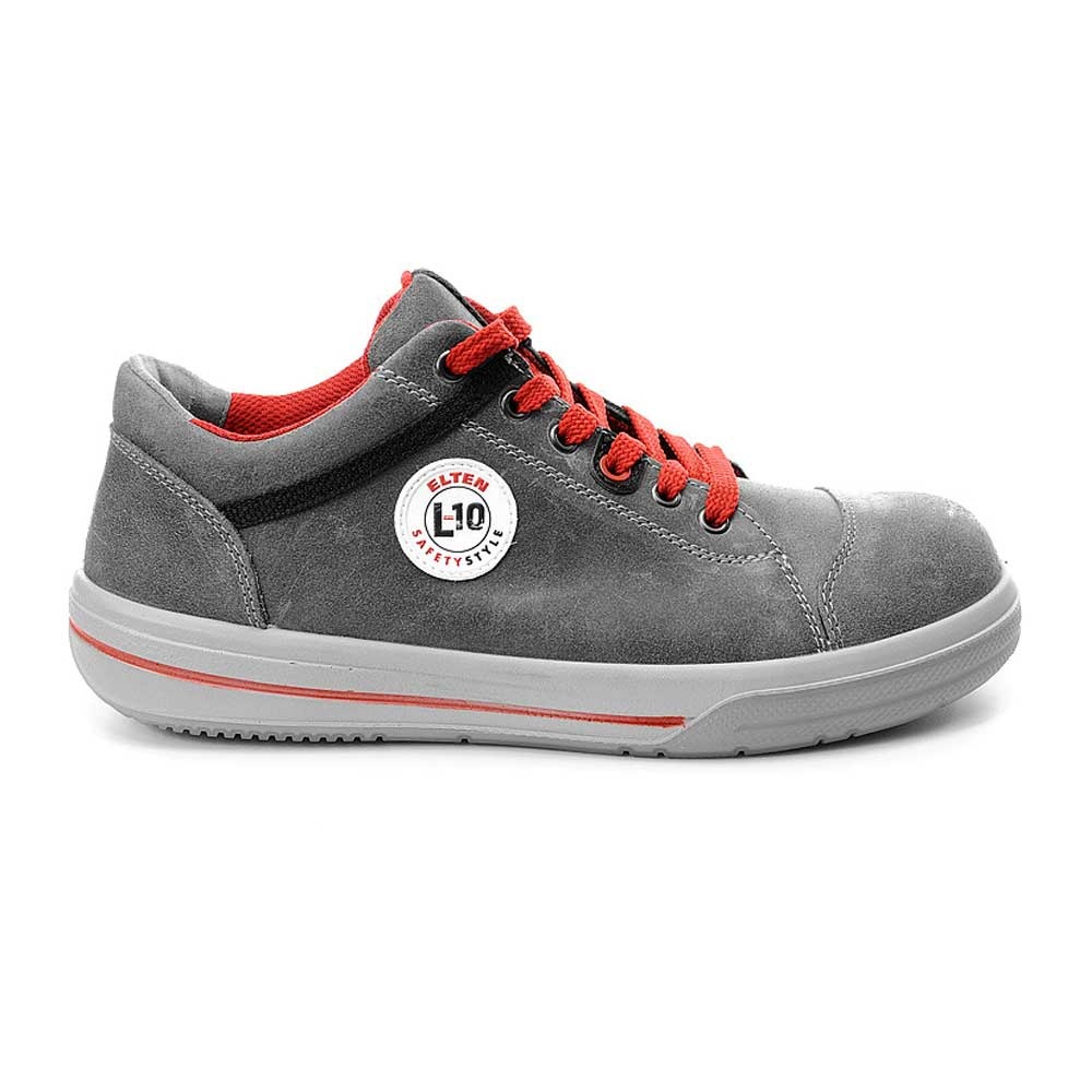 Elten Vintage Pirate S3 ESD Laag Grijs Werkschoen
