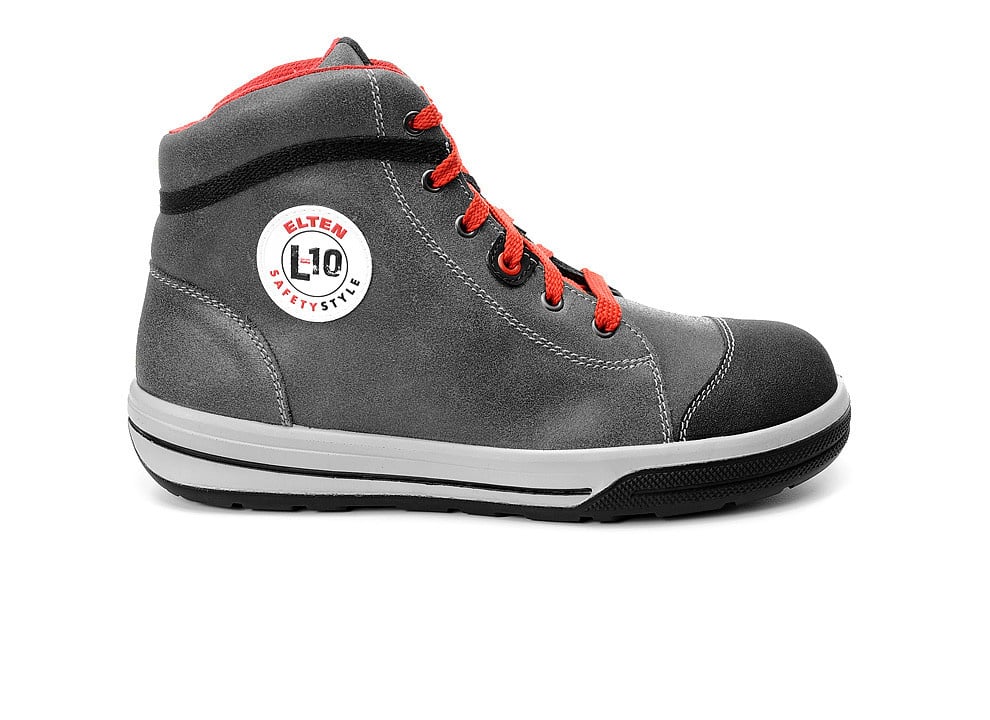 Elten Vintage Pirate 762071 S3 ESD Hoog Grijs Werkschoen