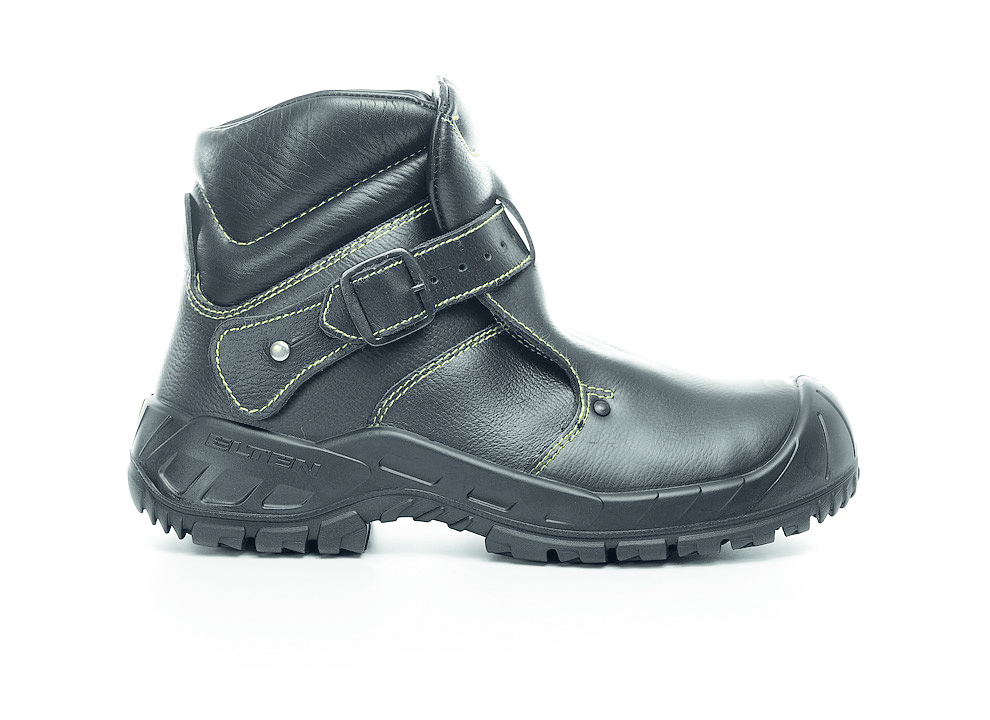 Elten Carl S3 Hoog Zwart Lasschoen Werkschoen