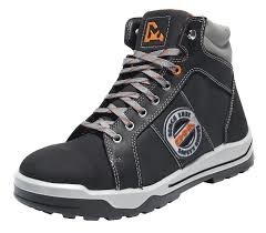 Emma Ruffneck Clyde S3 Sneaker Hoog Zwart Werkschoen