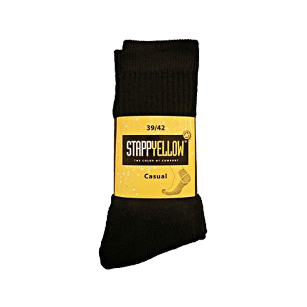 Werksokken Stapp Yellow Casual 4400 Zwart werkschoenwereld