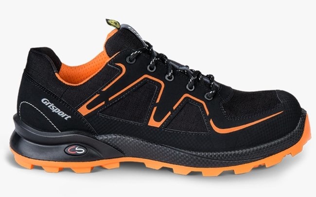 Grisport Beat Cross Safety S3 ESD Laag Zwart Werskchoen