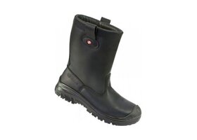 Sixton Montana 81156-09 S3 Hoog Zwart Met Bont Werklaars