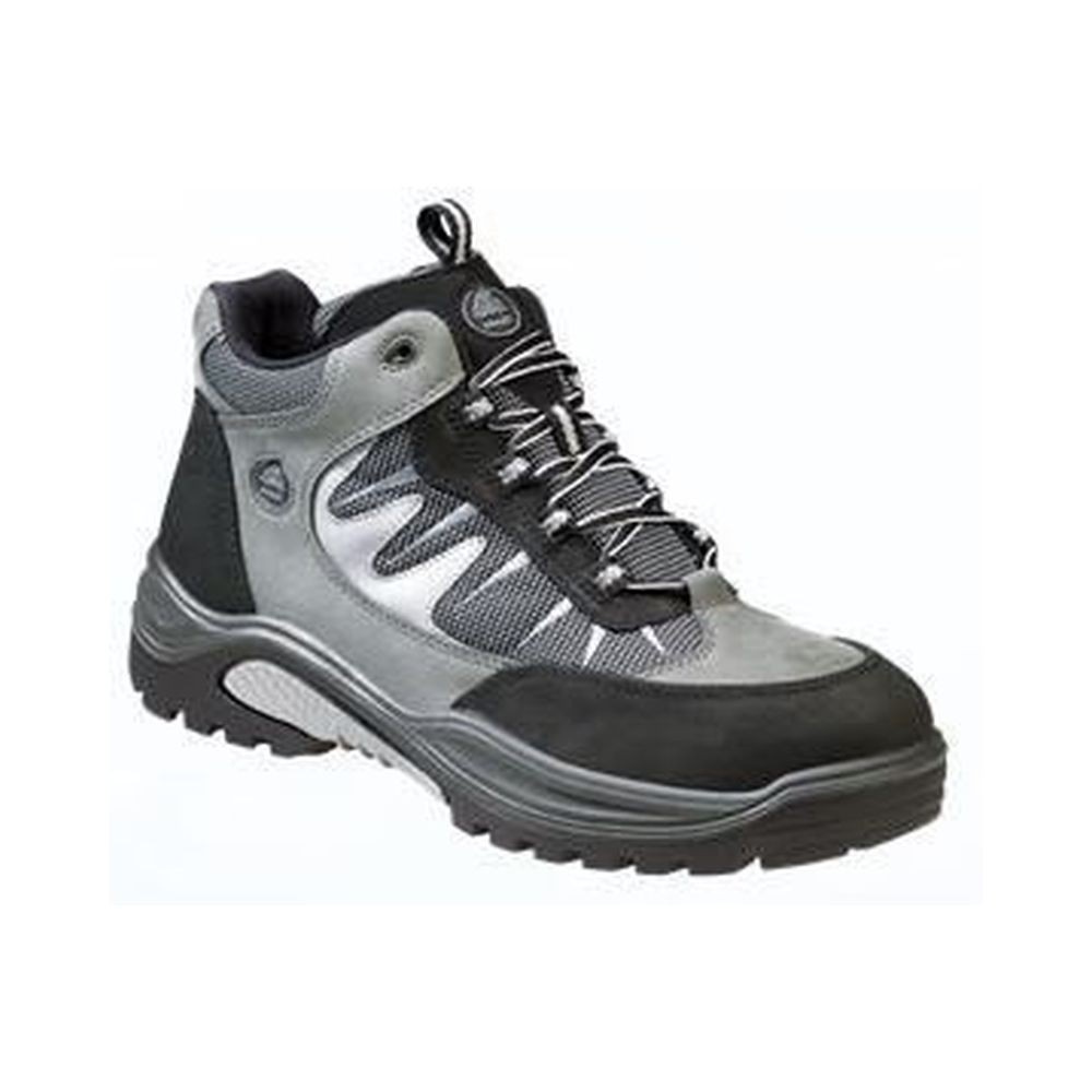 Bata Traxx 24 S1P Hoog Zwart Werkschoen