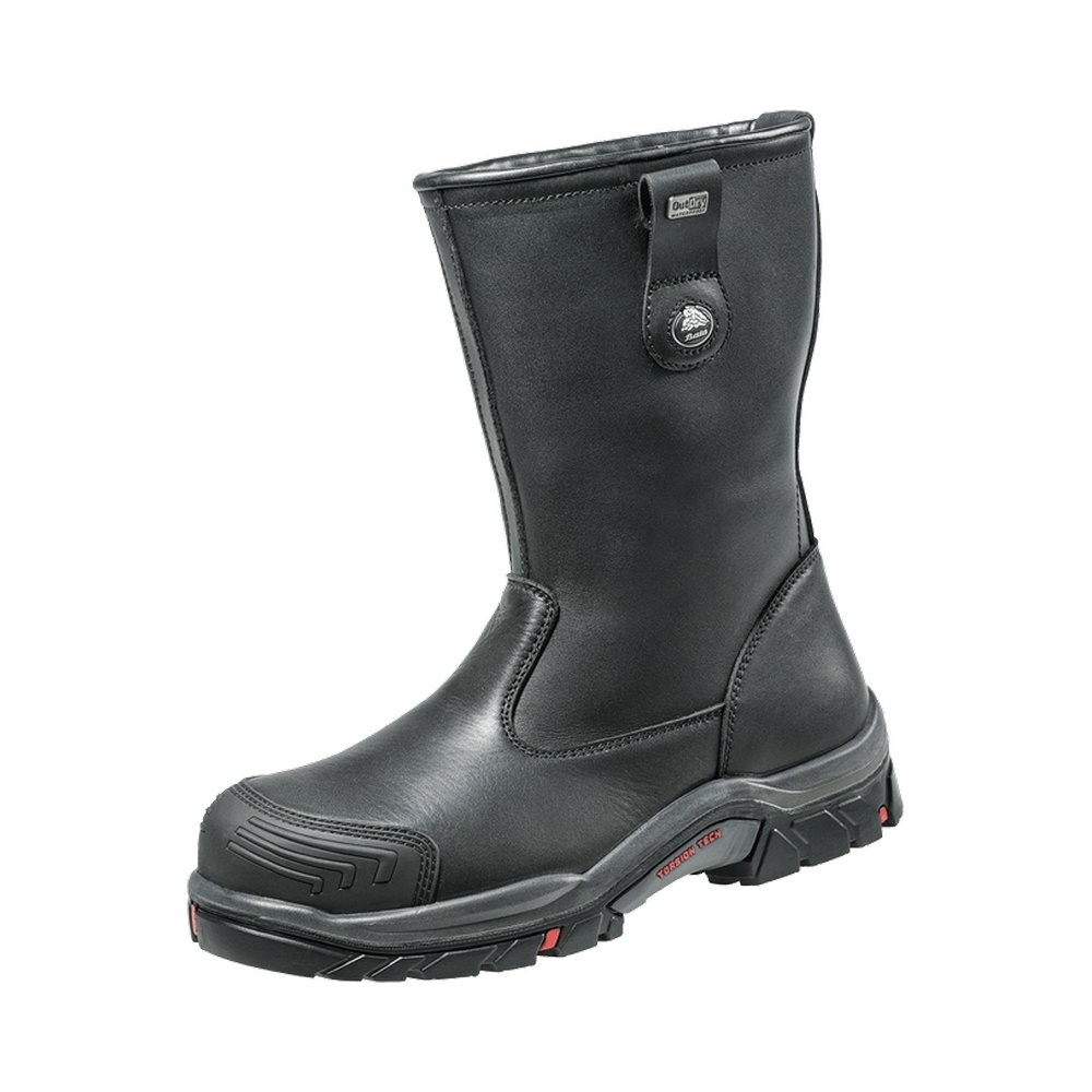 Bata Colossus S3  Hoog Zwart Werklaars