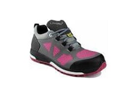 Lavoro Leia S3 ESD  Laag Grijs/Roze Werkschoen