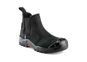 Buckbootz  Boots Nubuckz NKZ101BLK  S3S 2.0  Hoog Zwart Werkschoen