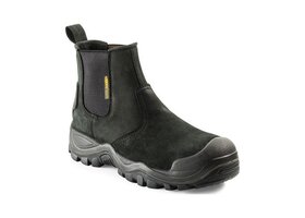 Buckbootz  BSH006 S3 Hoog Zwart Instap Werkschoen