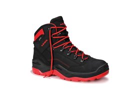 Lowa Renegade Work  5652 S3 GTX Hoog Rood Werkschoen