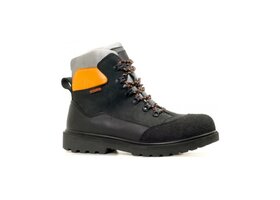 Gerba Black Electron ELL SB Hoog Zwart Werkschoen