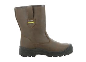 Safety Jogger Alaska S3  ESD Hoog Bruin Bont Gevoerd Werklaars