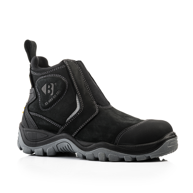 Buckler BSH014 S3 HRO Hoog Zwart Instap Werkschoen