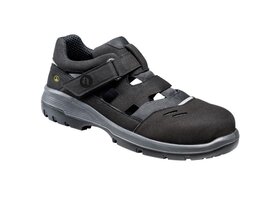 Bata Helsinki S3 ESD Laag Zwart Sandaal Werkschoen