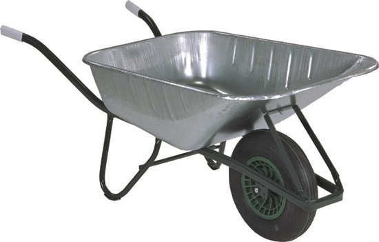 Kruiwagen H1V85 Verzinkt 85 L