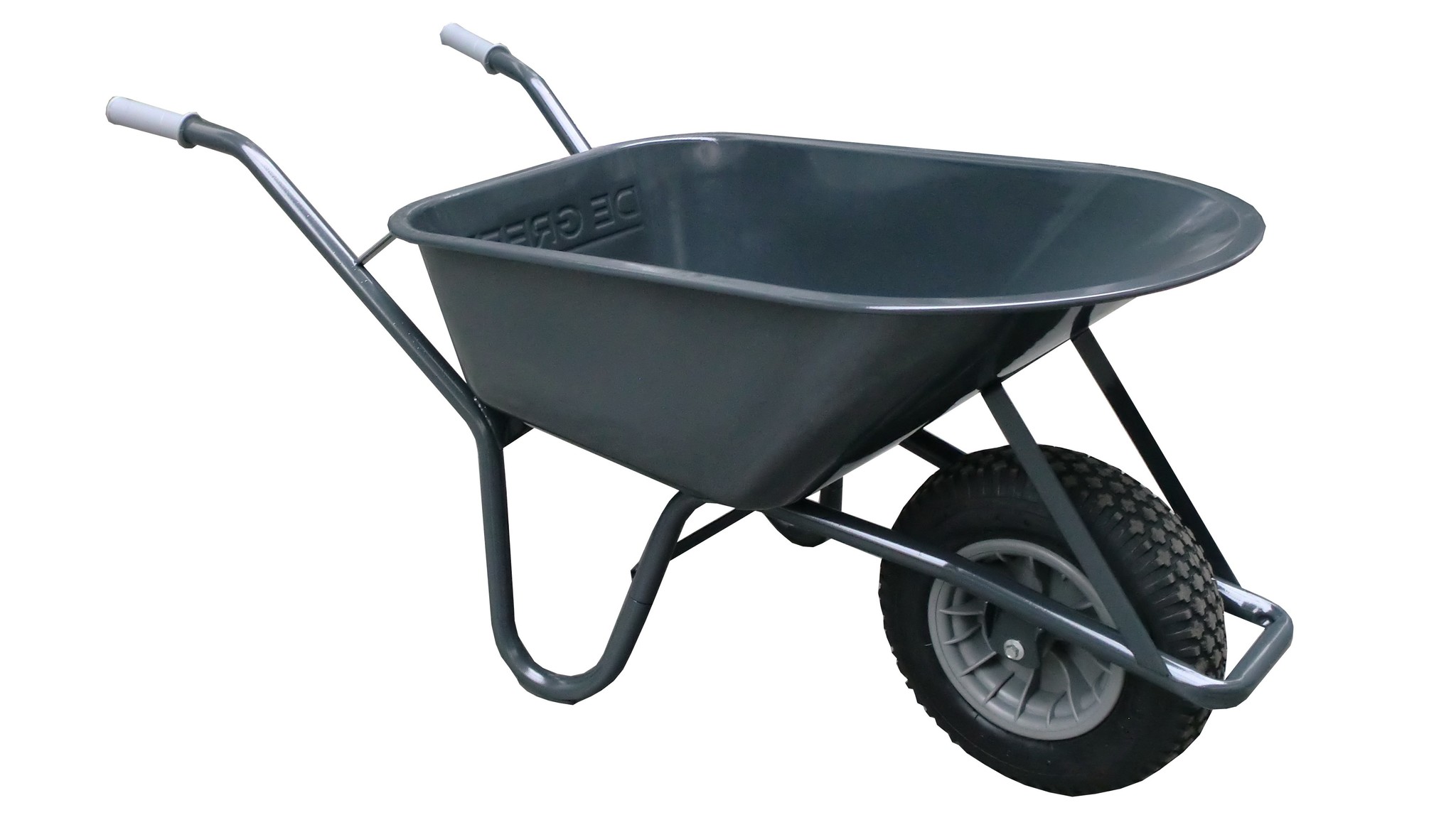 Bouwkruiwagen HS85 groen staal  85 L