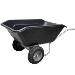 Volume kruiwagen HP350 350 L 2 wiel