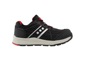 Rucanor Score 321   S3 Laag  Zwart/Rood Werkschoen