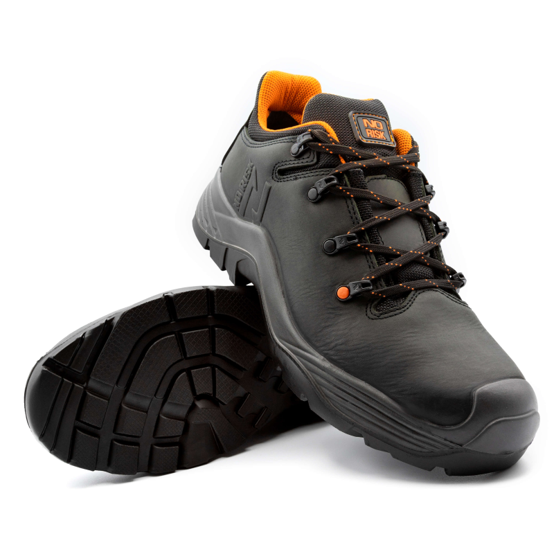 No Risk Slide S3 LaagZwart Werkschoen