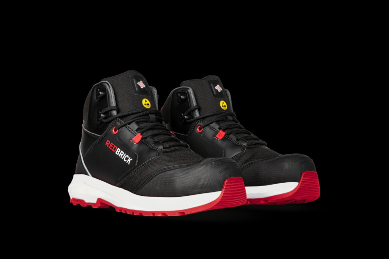 Redbrick Pulse 32324 ESD S3 Hoog Zwart Werkschoen