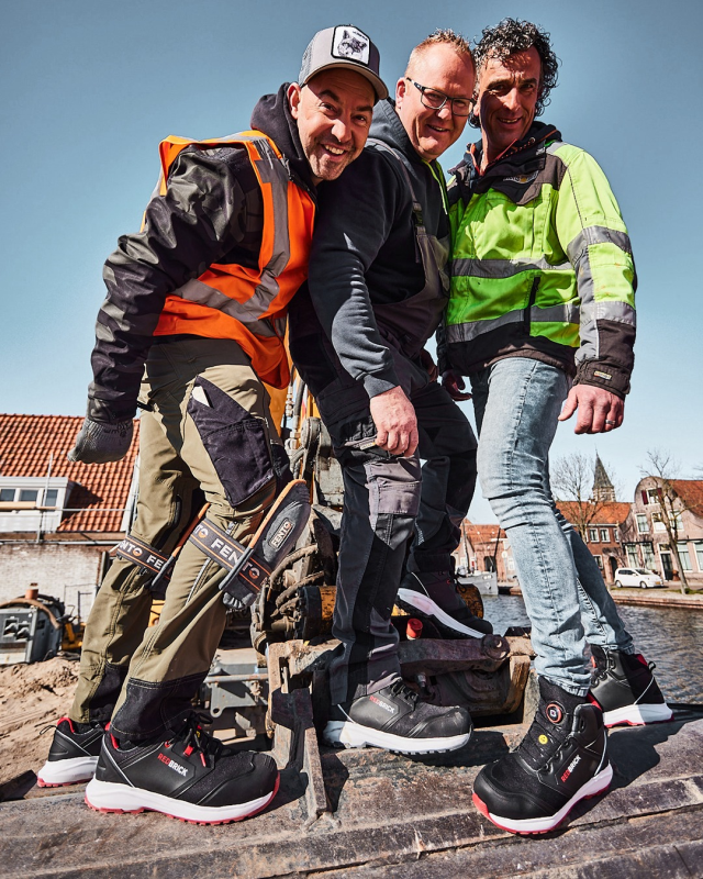 RedbrickPulse 32320 S3 ESD Laag Zwart Werkschoen