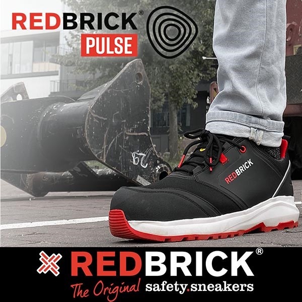Redbrick Pulse 32323 S3 ESD Laag Zwart Werkschoen